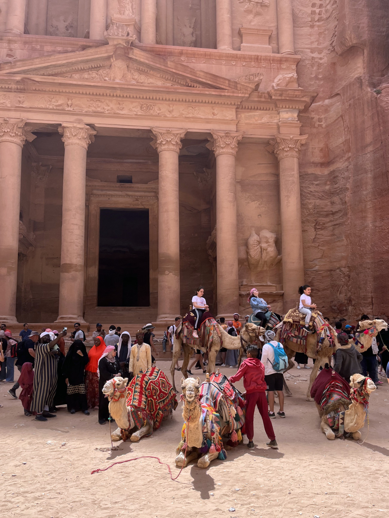 Treasury with camels
