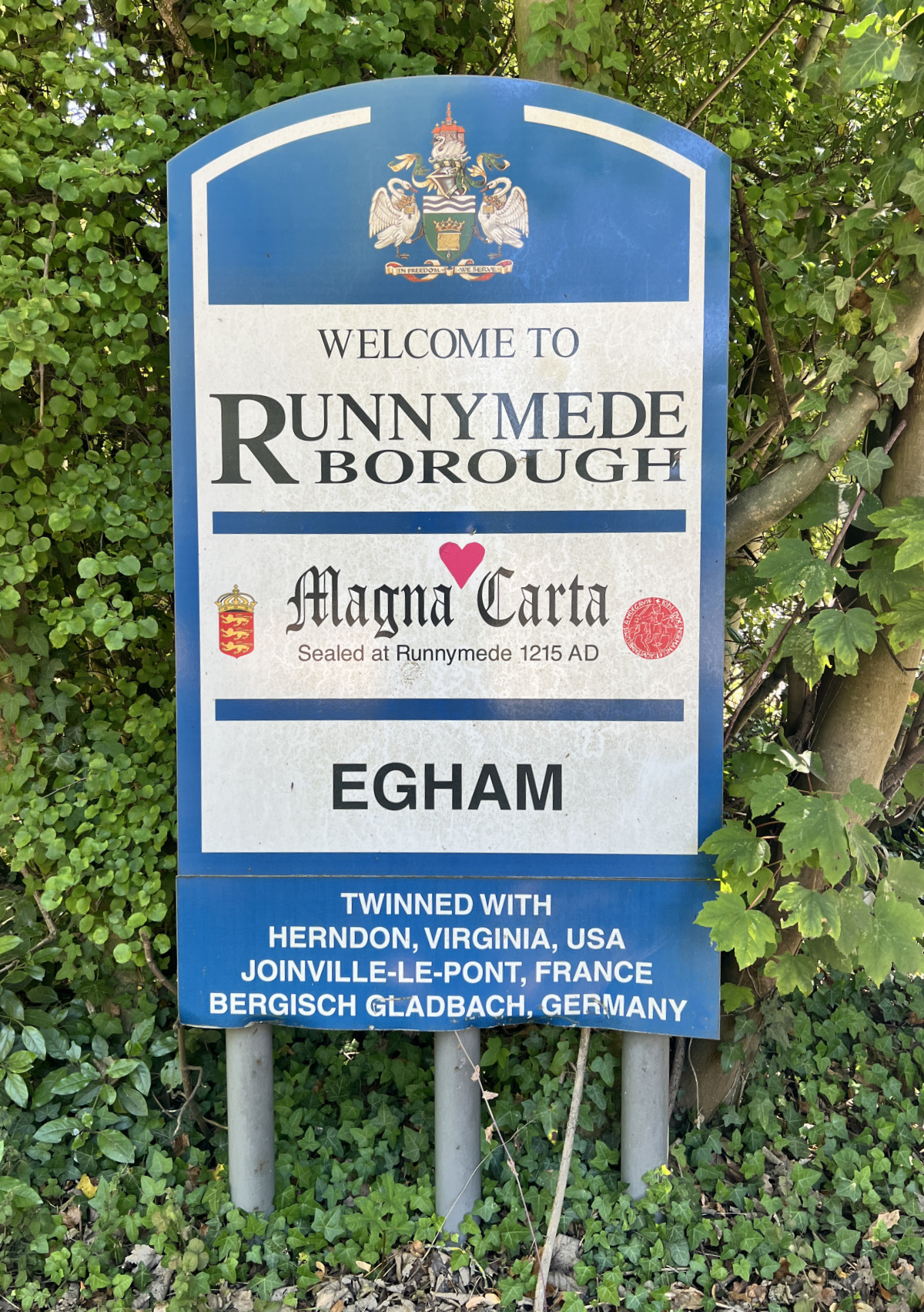 Runnymeade Sign