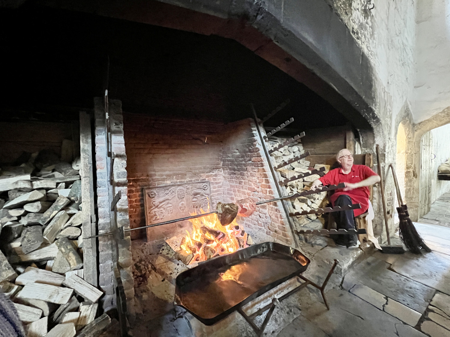Open fire cooking
